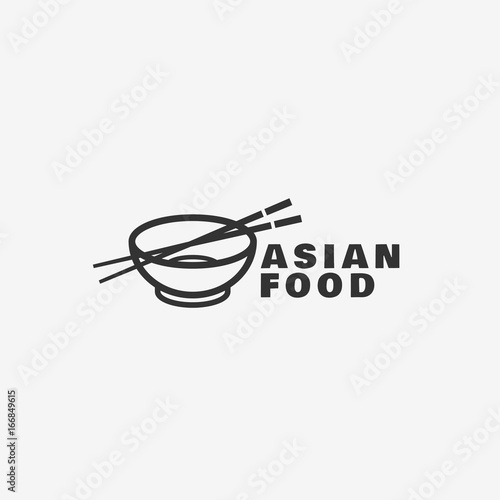 Asian food logo