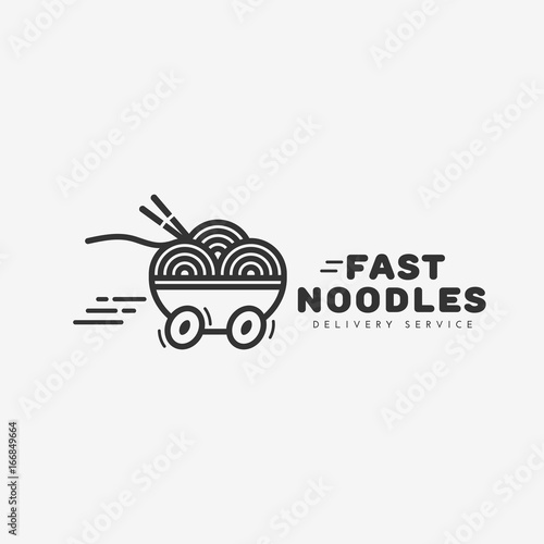 Fast noodles logo