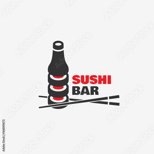 Sushi bar logo