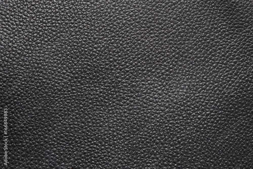 Black leather texture background. Black leather texture background.
