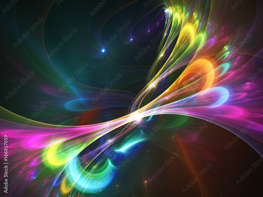 Abstract fractal background Abstract fractal background