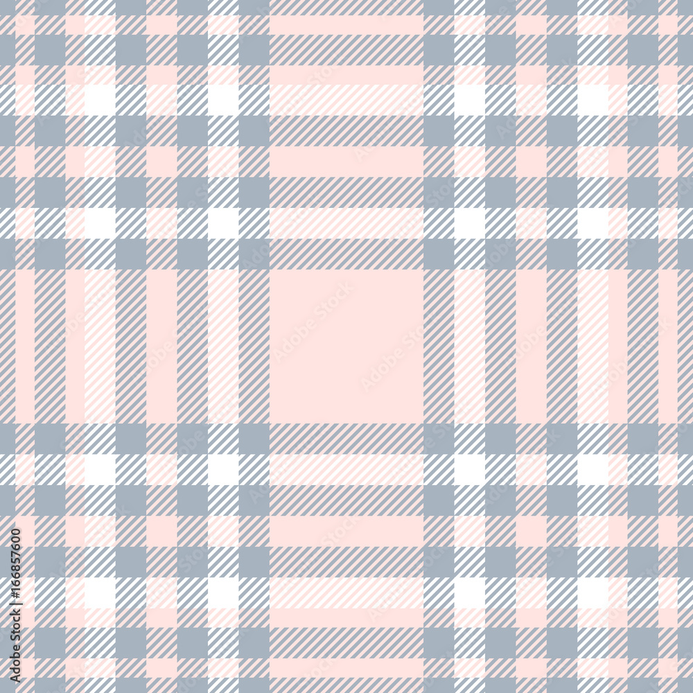 custom made wallpaper toronto digitalSeamless tartan plaid pattern. Traditional checker texture in bluish gray, white and pale reddish pink. 