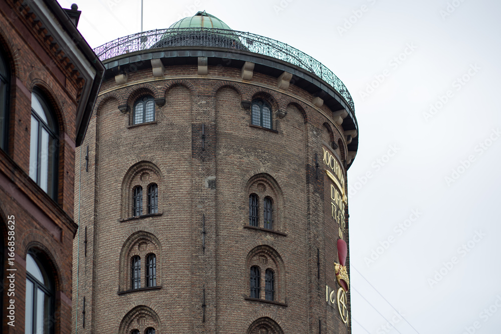Fototapeta premium Round Tower in Copenhagen