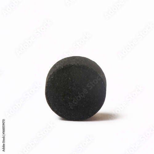 Activated charcoal pill
