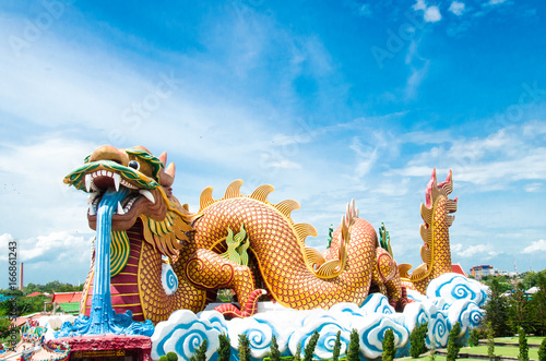 The Dragon Village at nature land city along by suphanburi Province.  © Nuii19