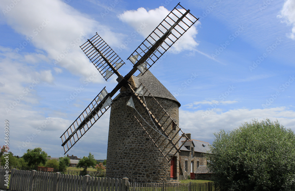 Moulin à Vent - Baie du Mont-Saint-Michel