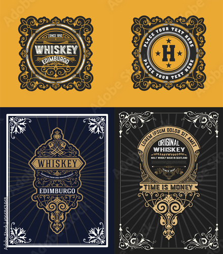 Vector labels set
