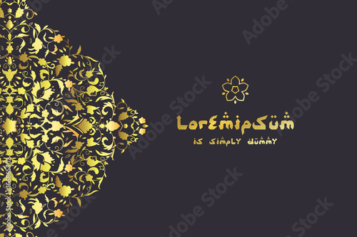 Beautiful vector card