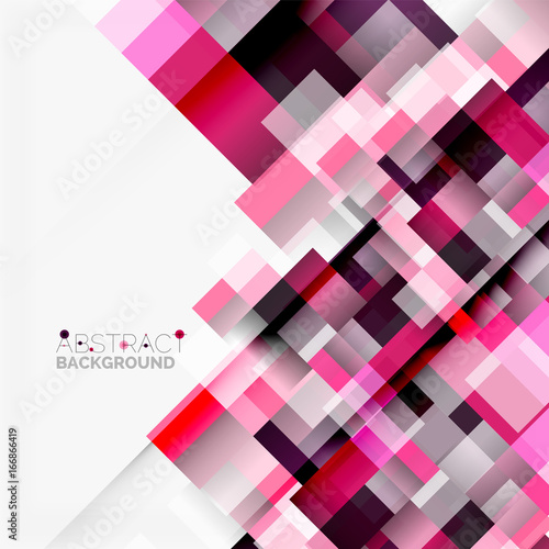 Abstract blocks template design background  simple geometric shapes on white  straight lines and rectangles