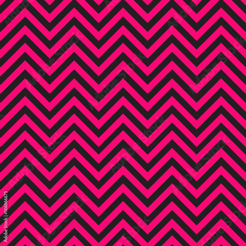 Black and pink chevron pattern