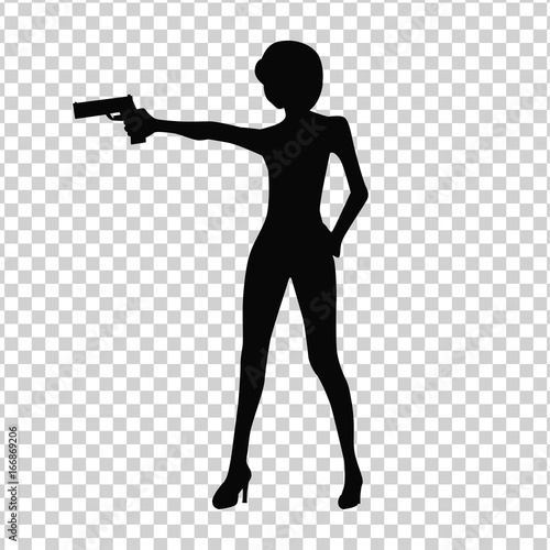 Shooting Girl Image