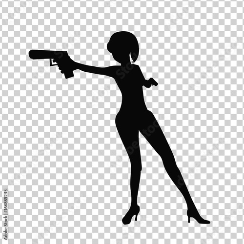 Shooting Girl Image