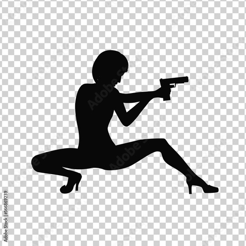 Shooting Girl Image