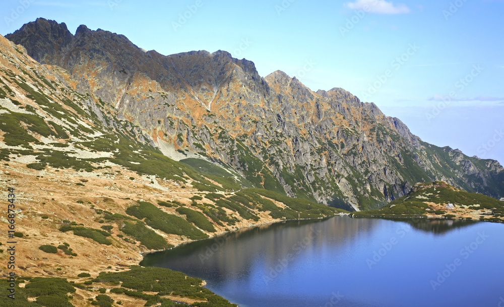 Valley of Five Lakes near Zakopane. Poland