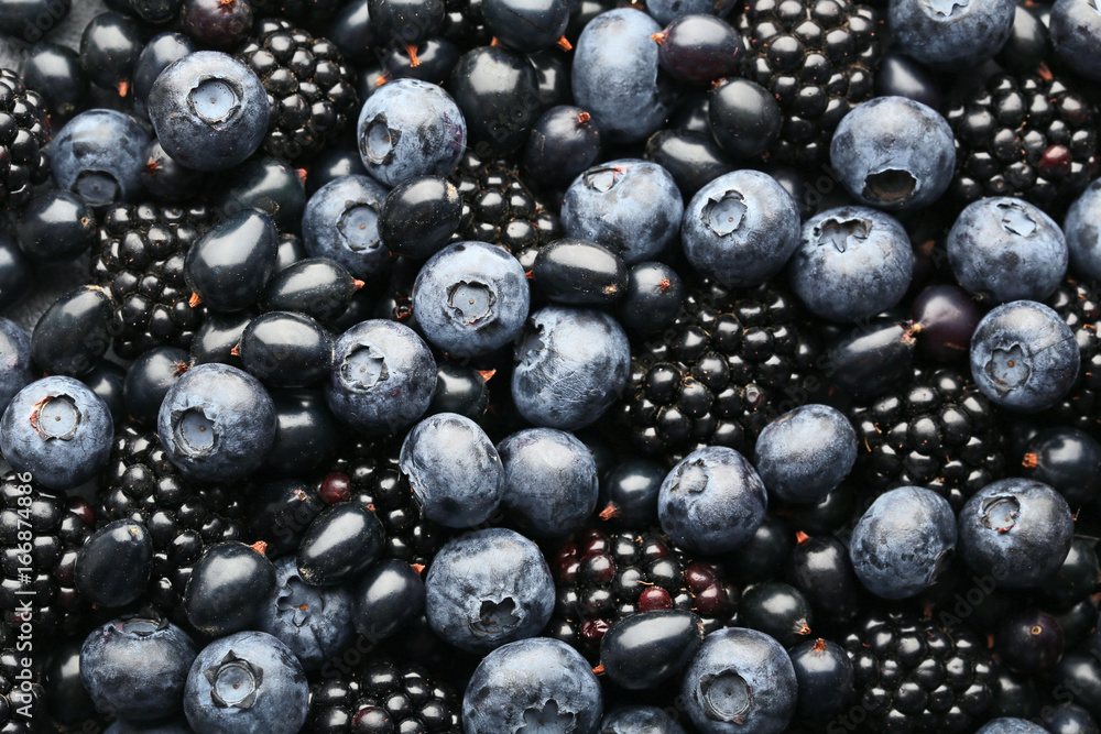 Ripe and sweet berries background Ripe and sweet berries background