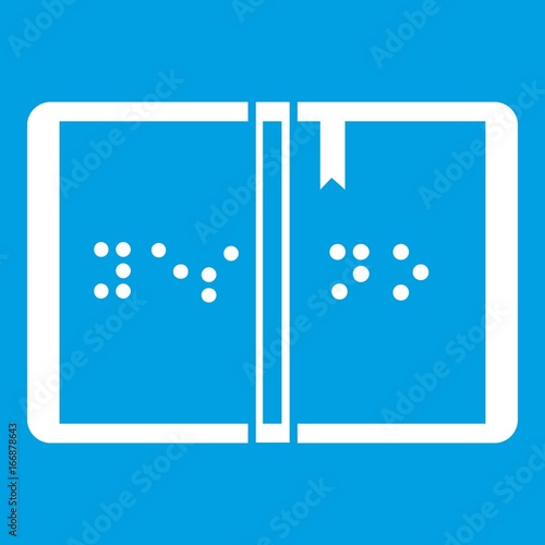 Braille icon white