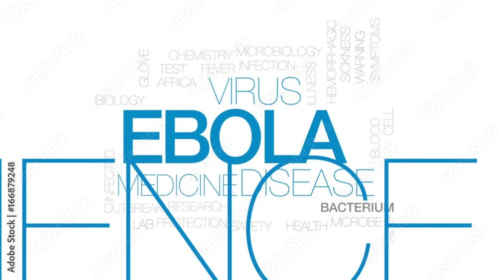 Ebola animated word cloud, text design animation. Kinetic typography. Ebola animated word cloud, text design animation. Kinetic typography.