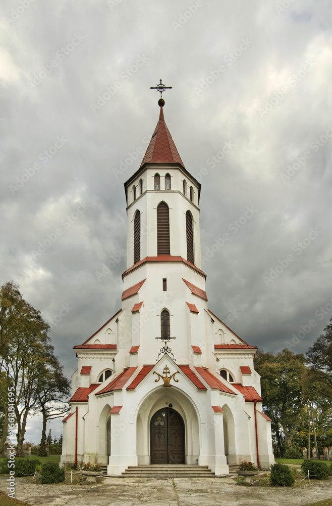 Church of Peter and Paul in Swierze. Poland