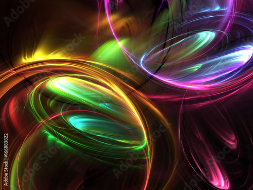 Abstract fractal background