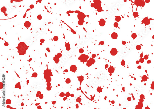 seamless pattern of blood for halloween decoration, vector illustration