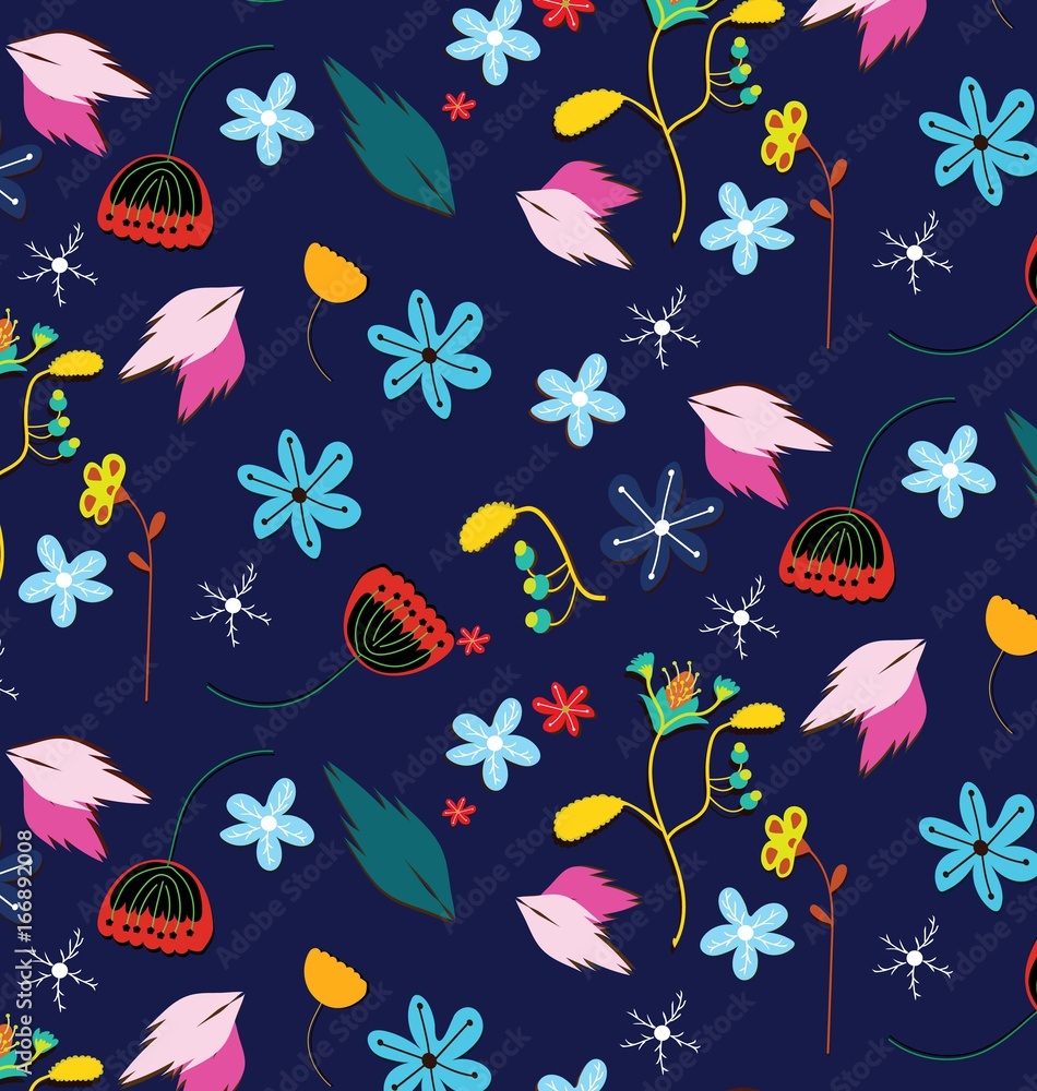 Obraz premium Abstract flower pattern