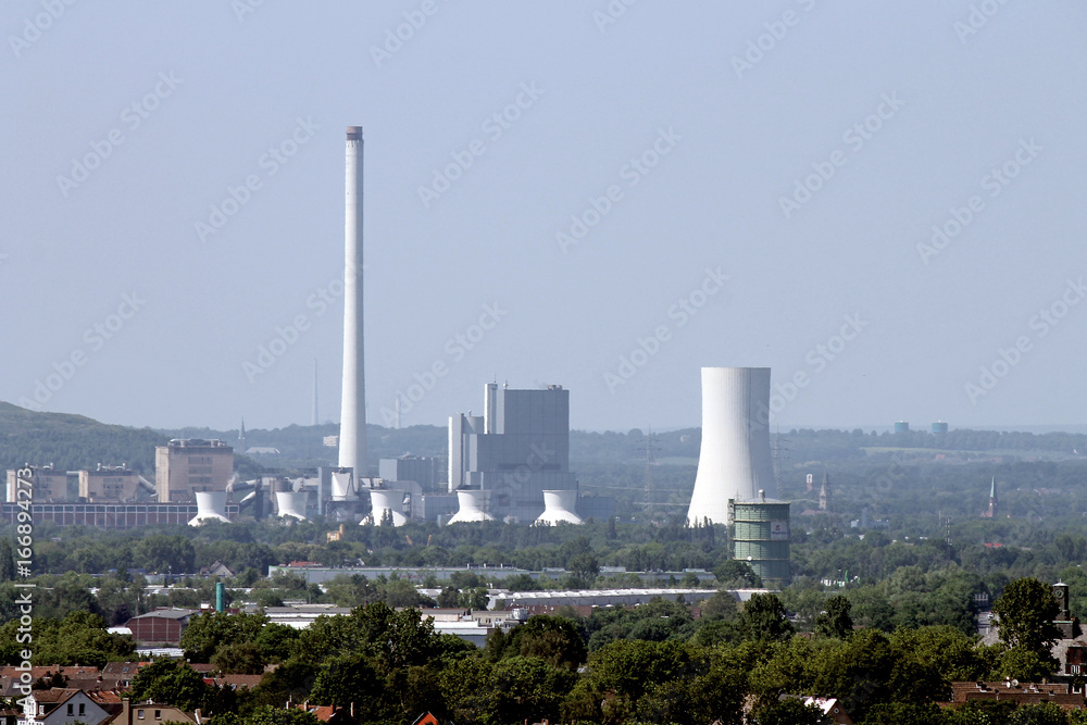 Obraz premium Fabrik und Industrie