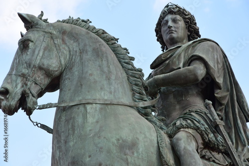  statue   questre de Louis XIV  bellecourt lyon