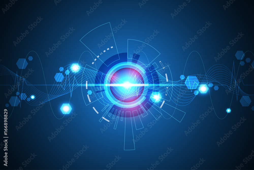 Vector abstract background technology concept. Vector abstract background technology concept.