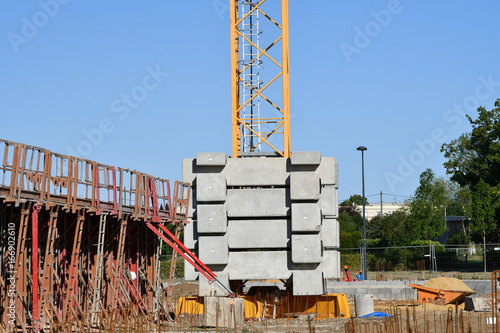 Fotografie socle de grue