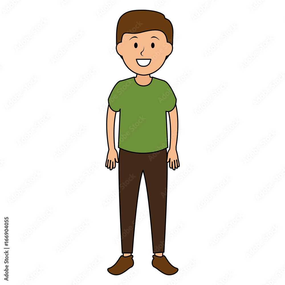 young man avatar character