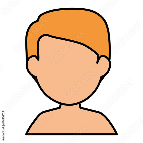 young man shirtless avatar character
