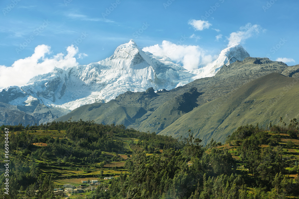 Huandoy peaks, Peru