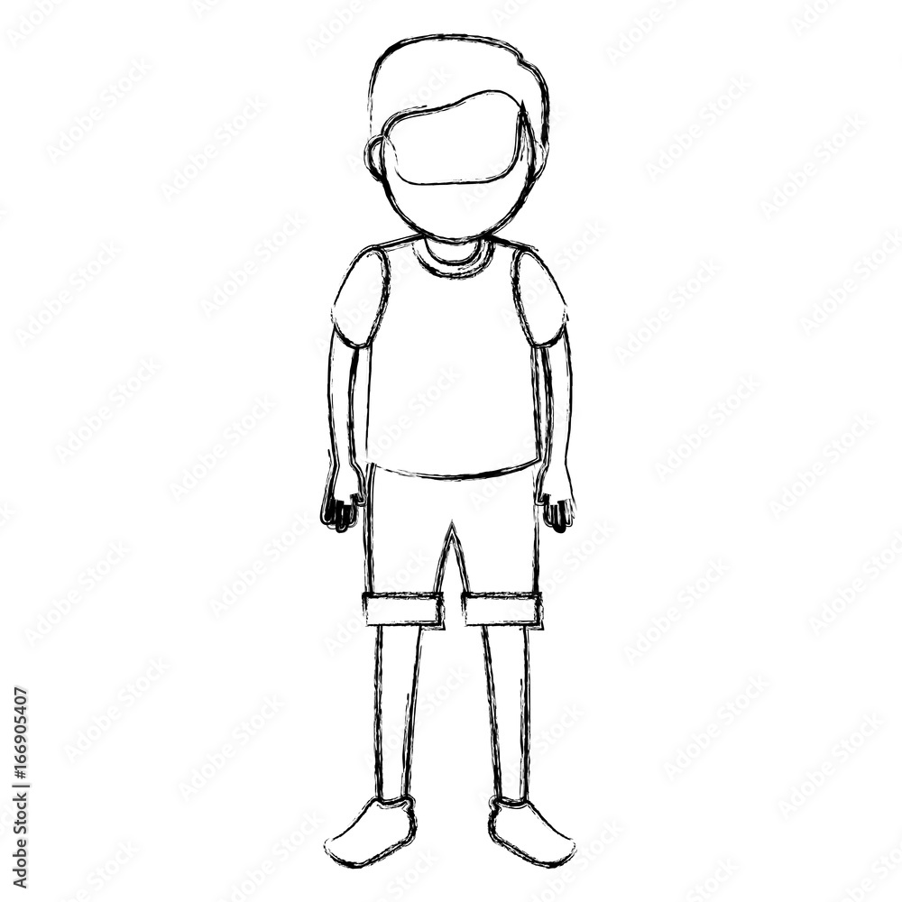 young man avatar character young man avatar character