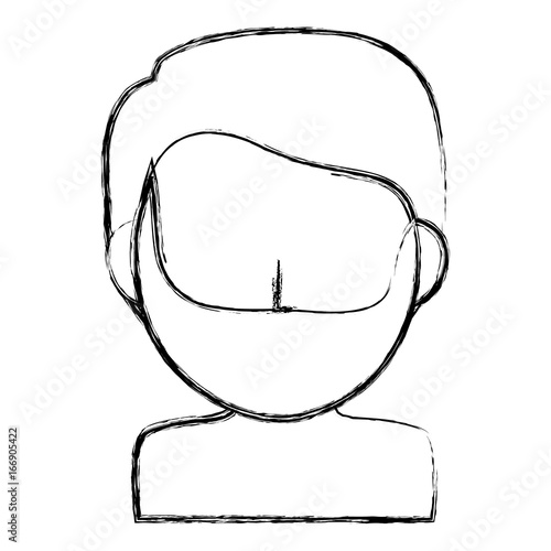 young man shirtless avatar character
