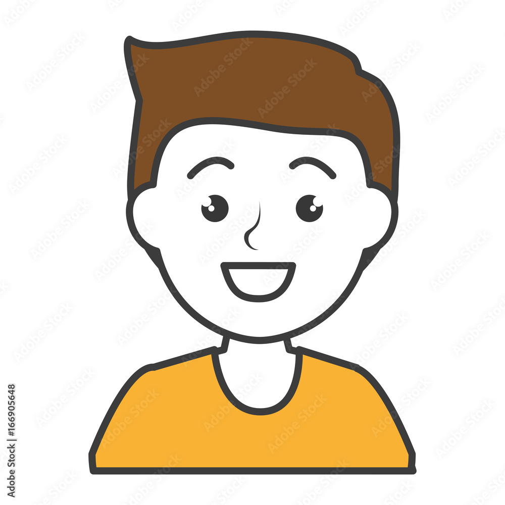 young man avatar character