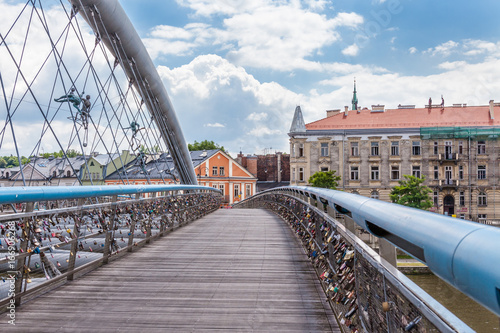 Father Bernatek Bridge on a sunny day