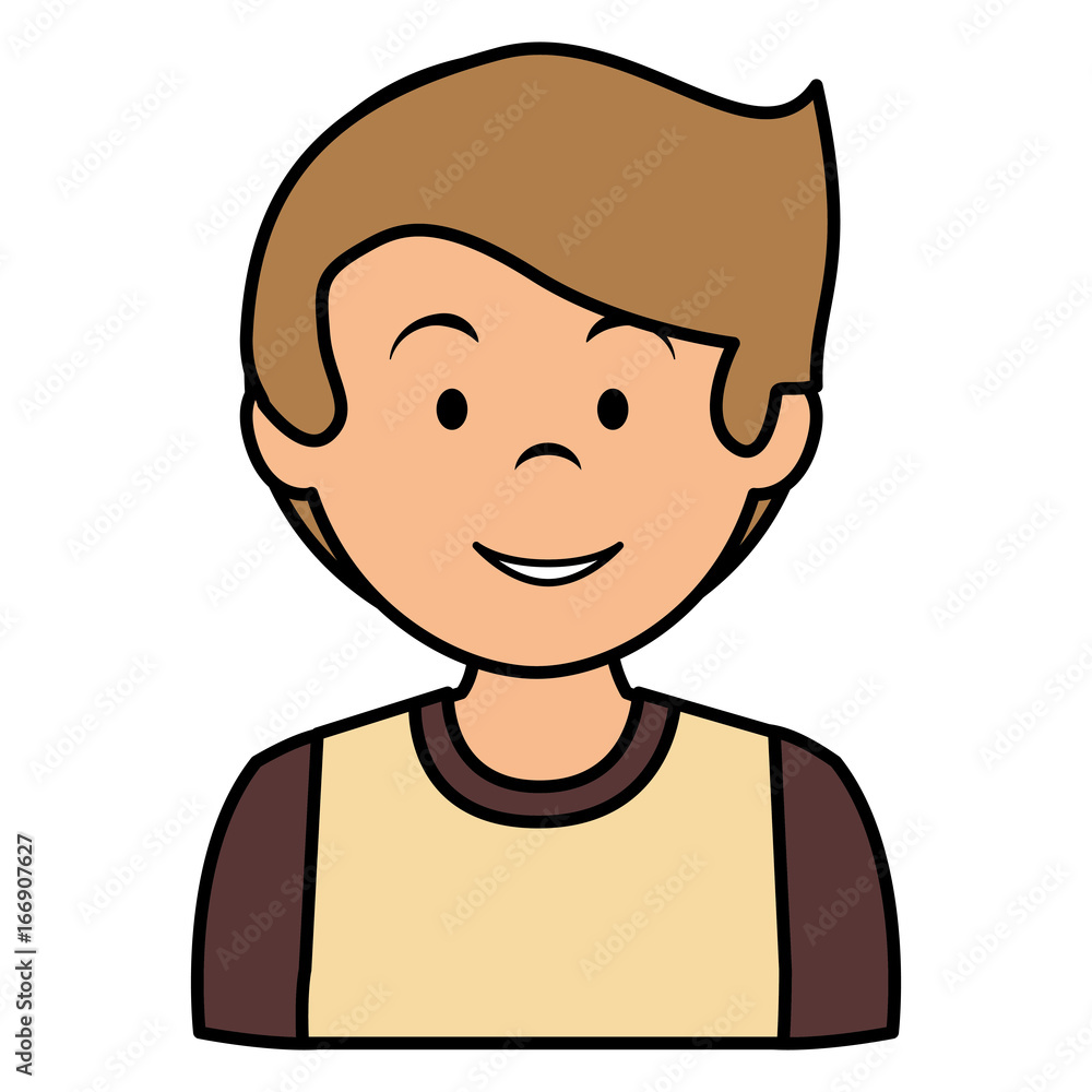 young man avatar character young man avatar character