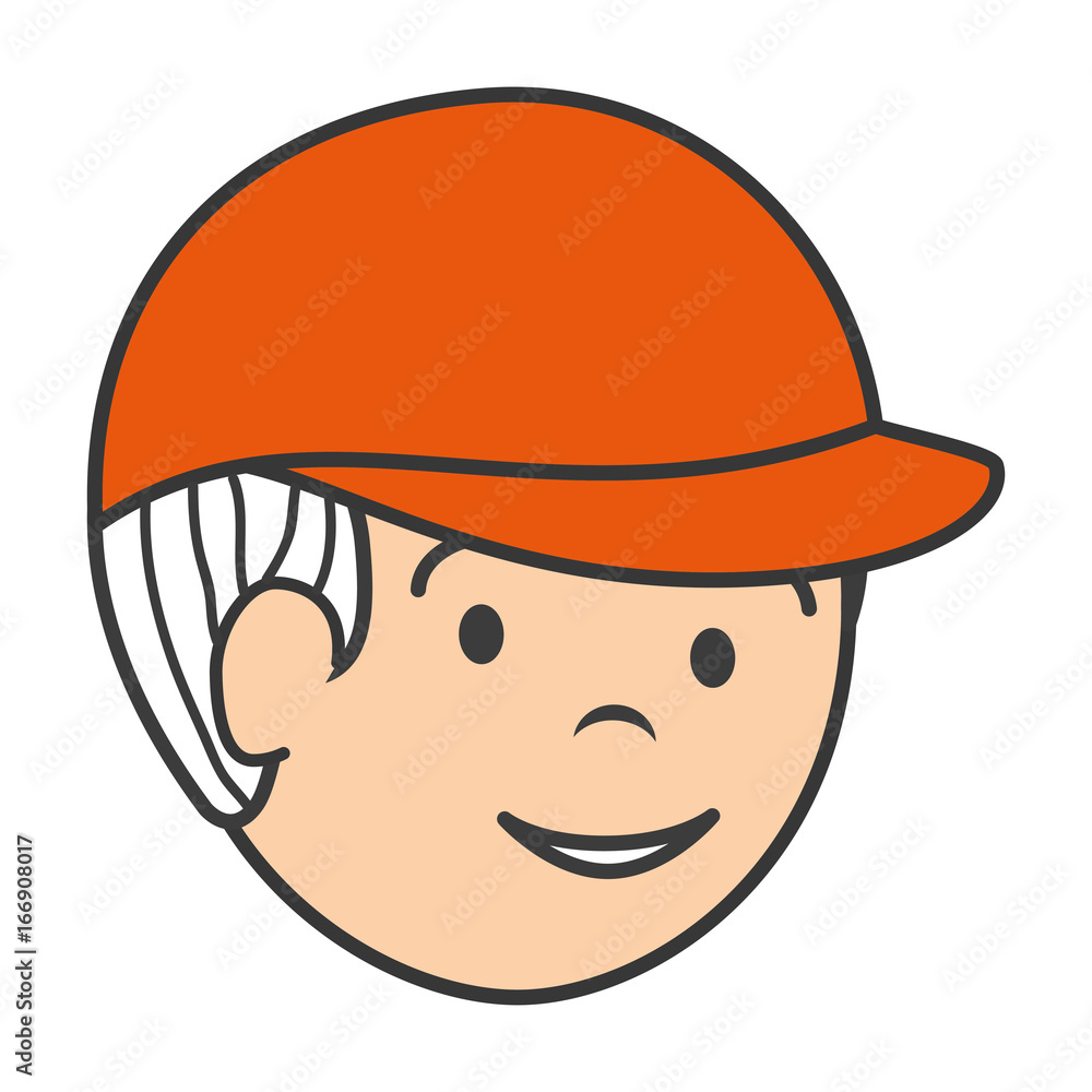 young man head avatar character young man head avatar character