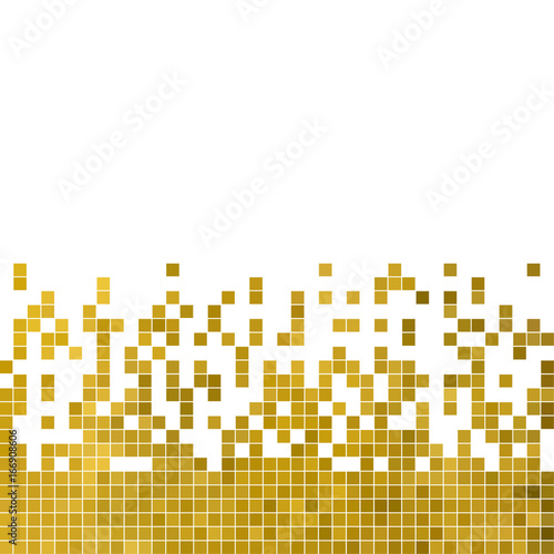 abstract vector square pixel mosaic background