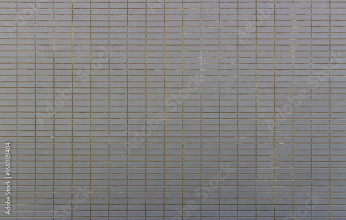 Wall of gray brick