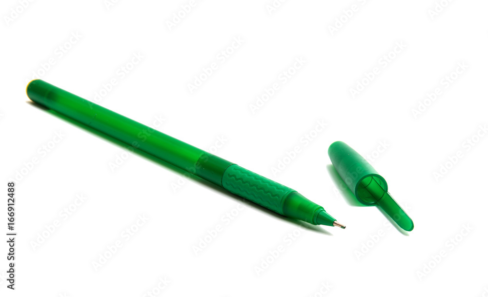 Colored pens isolated Colored pens isolated