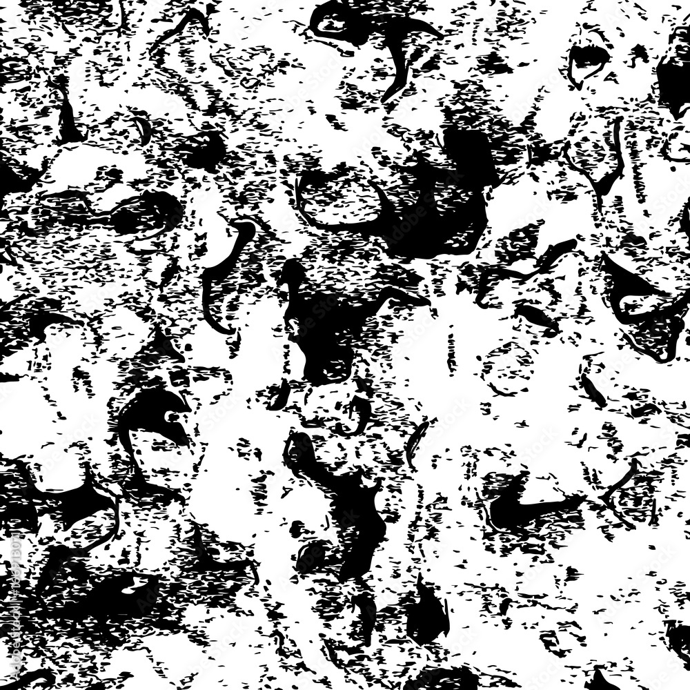 Abstract screen print texture. Black and white vector background Abstract screen print texture. Black and white vector background