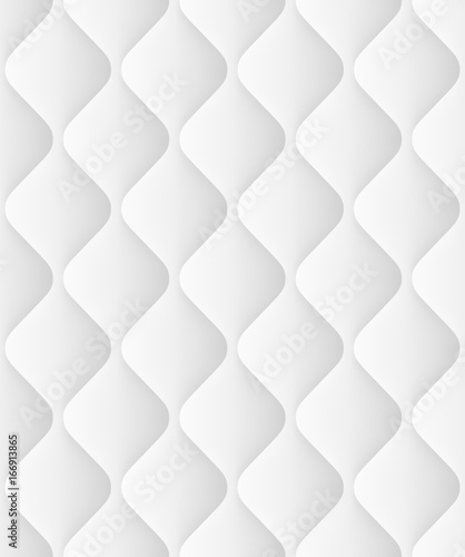 Quilted seamless Pattern With Waves. EPS 10 vector