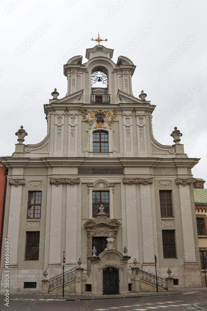Lord's Transfiguration Church in Krakow, Poland.