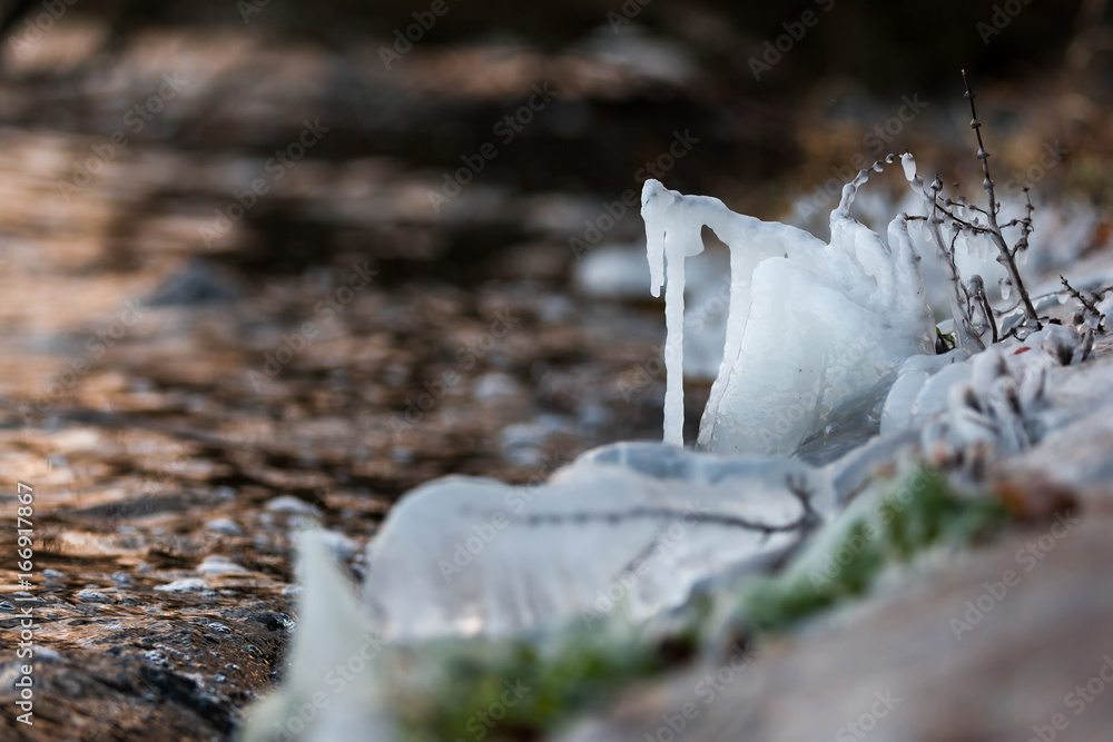 Obraz premium Eis gefroren