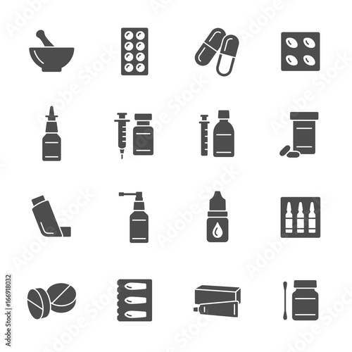 Pharmacy icons