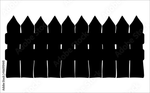 fence cartoon vector symbol icon design. Beautiful illustration isolated on white background