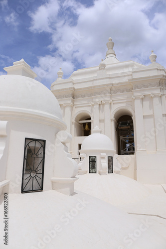 White Cathedral in Leon, Nicaragua photo