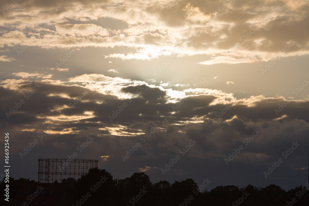 Obraz premium Sundowner with Clouds