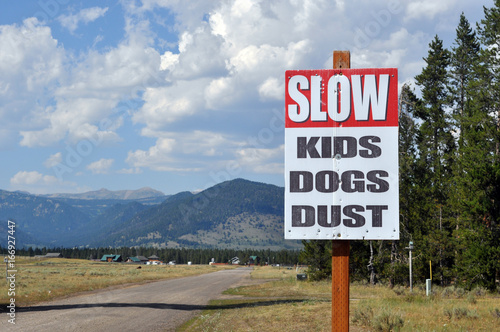 Slow Sign in Montana